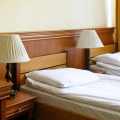 Отель Baza Hotelowa Nowe Horyzonty Стандартный номер фото 12