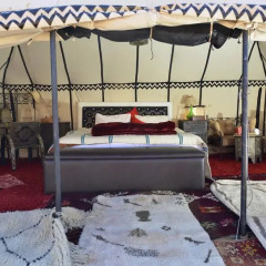Отель Desert Luxury Camp Марокко, Мерзуга - отзывы, цены и фото номеров - забронировать отель Desert Luxury Camp онлайн комната для гостей фото 2