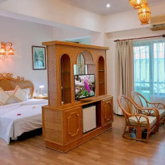 Green Hotel Nha Trang 3* Номер Делюкс с различными типами кроватей фото 9