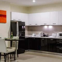 Отель View Talay Condominium by Vlad Property Люкс с различными типами кроватей фото 8
