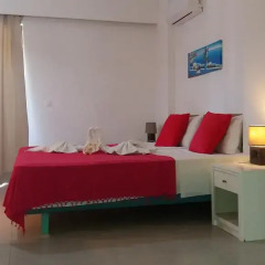 Angelos Beach Hotel 2* Апартаменты с различными типами кроватей фото 3