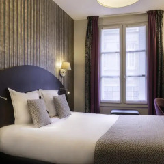 Отель Hôtel de Neuve Le Marais by Happyculture 3* Стандартный номер с двуспальной кроватью фото 11