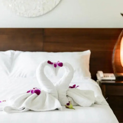 Отель L'esprit de Naiyang Beach Resort 4* Номер Делюкс с двуспальной кроватью фото 8