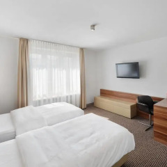 Vi Vadi Hotel downtown munich 3* Стандартный номер 2 отдельными кровати фото 6