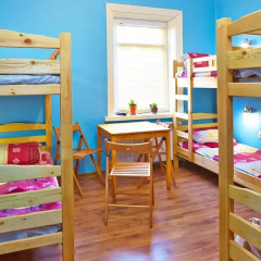 Happy Hostel Кровать в общем номере двухъярусные кровати фото 24