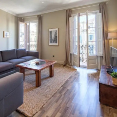 Апартаменты Habitat Apartments Barcelona Balconies Барселона комната для гостей фото 5
