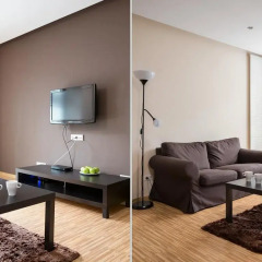 Апартаменты Chopin Apartments Platinum Towers Улучшенные апартаменты с различными типами кроватей фото 9