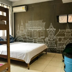Mile Map Hostel Бангкок комната для гостей
