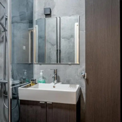 Отель Experience Living Urban Apartments Финляндия, Хельсинки - 4 отзыва об отеле, цены и фото номеров - забронировать отель Experience Living Urban Apartments онлайн ванная