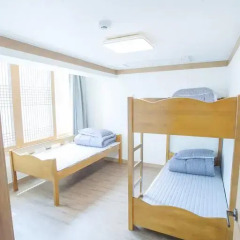 Отель Hi Jun Guesthouse Hongdae 2* Стандартный номер с различными типами кроватей фото 17