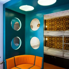 Copenhagen Downtown Hostel Кровать в общем номере фото 12
