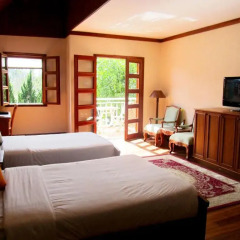 Отель Hoang Anh - Dat Xanh Dalat Resort 3* Номер Делюкс с 2 отдельными кроватями фото 6