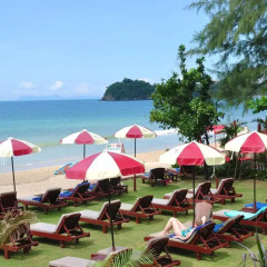 Отель Royal Lanta Resort & Spa пляж фото 2