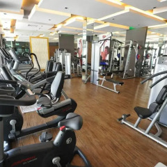 Курортный отель C&N Resort and Spa фитнесс-зал фото 4