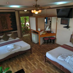 Отель DD Hut Koh Tao 3* Стандартный номер с различными типами кроватей фото 5