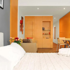 Апартаменты Glamour Apartments Студия с различными типами кроватей фото 11
