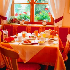 Отель Pension Sandhofer Наллес питание фото 2