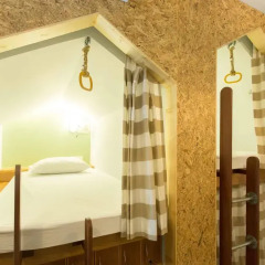 Barn And Bed Hostel Кровать в общем номере