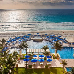 Отель Marriott Cancun Resort 4* Представительский люкс с различными типами кроватей
