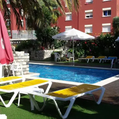 Отель Apartaments Mar Blau Апартаменты с различными типами кроватей фото 14