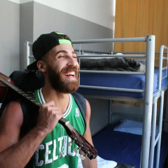 Отель Bunk Backpackers Стандартный номер с 2 отдельными кроватями (общая ванная комната) фото 4