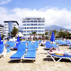Azak Beach Hotel пляж фото 2