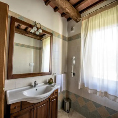 Отель Albergo La Foresteria Синалунга ванная