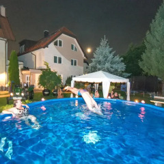 Отель Pension Haus Sanz бассейн фото 2