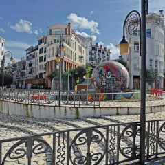Отель Kodra e Diellit Residence Албания, Тирана - отзывы, цены и фото номеров - забронировать отель Kodra e Diellit Residence онлайн приотельная территория фото 2