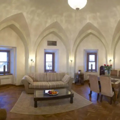 Отель Rapunzel Tower Apartment Эстония, Таллин - отзывы, цены и фото номеров - забронировать отель Rapunzel Tower Apartment онлайн комната для гостей фото 4