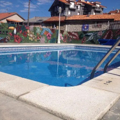 Hotel Los Nogales бассейн