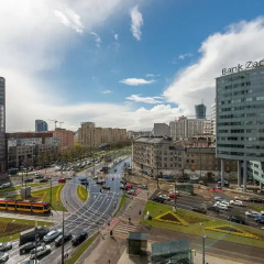 Апартаменты Rondo ONZ P&O Apartments Студия Делюкс с различными типами кроватей фото 7