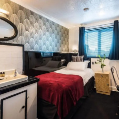 Отель Paskins Brighton 3* Стандартный номер с различными типами кроватей (общая ванная комната) фото 3