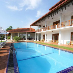 Отель Waterside Bentota Шри-Ланка, Бентота - отзывы, цены и фото номеров - забронировать отель Waterside Bentota онлайн бассейн фото 2