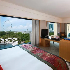 Отель Mandarin Oriental, Singapore 5* Номер Club city с различными типами кроватей фото 2