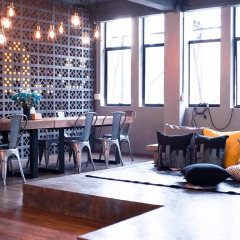 Silom Space Hostel Бангкок гостиничный бар