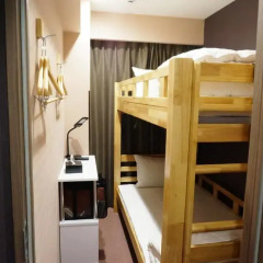 Tokyo Ariake Bay Hotel Кровать в женском общем номере с двухъярусной кроватью фото 9