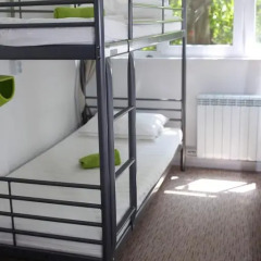 Hostel Chemodan Кровать в общем номере с двухъярусной кроватью фото 11