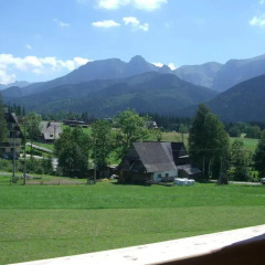 Отель Villa z widokiem na Giewont Косцелиско балкон