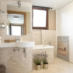 Отель I Felliniani B&B Италия, Римини - отзывы, цены и фото номеров - забронировать отель I Felliniani B&B онлайн ванная фото 2