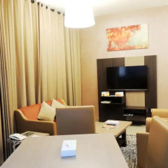 Отель Spark Residence Deluxe Hotel Apartments ОАЭ, Шарджа - отзывы, цены и фото номеров - забронировать отель Spark Residence Deluxe Hotel Apartments онлайн удобства в номере фото 2