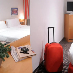 Отель Allegroitalia Espresso Darsena 3* Стандартный номер с различными типами кроватей фото 9