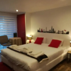 Отель Bed & Breakfast Iles Sont D'ailleurs комната для гостей