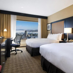 Отель Hilton Québec Канада, Квебек - отзывы, цены и фото номеров - забронировать отель Hilton Québec онлайн комната для гостей фото 4