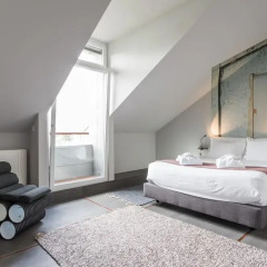 Отель Chiado Arty flats 4* Улучшенный люкс с различными типами кроватей фото 7