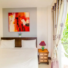 Отель Baan Yuyen Karon Guesthouse 2* Улучшенный номер разные типы кроватей фото 12