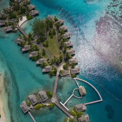 Отель InterContinental Resort and Spa Moorea 4* Бунгало с различными типами кроватей