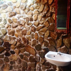 Отель Naveria Heights Lodge Фиджи, Савусаву - отзывы, цены и фото номеров - забронировать отель Naveria Heights Lodge онлайн ванная