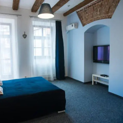 Central MINI HOTEL 3* Номер Делюкс двуспальная кровать фото 2