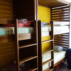 Naughty Squirrel Backpackers Hostel Кровать в общем номере с двухъярусной кроватью фото 2